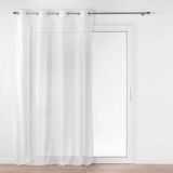 DOUCEUR D'INTERIEUR Gordijn met ringen ODILIA, 140 x 240 cm, wit