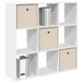 vidaXL Dressoir Wit 102 x 31 x 99,5 cm