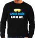 Bellatio Decorations Shoppartners Bv Apres ski trui Apres skieen kan ik wel - zwart - voor heren - Wintersport sweater - Foute apres ski kleding / verkleedkleding S