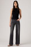 Levi's 318 Tailored Wide Leg jeans - Women's - 26X32 - Zwart / State Line