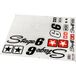 Stage6 Sticker sheet A2 White