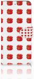 Samsung Galaxy A50 Book Cover Paprika Rouge