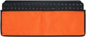 kwmobile Toetsenbordhoes voor Logitech MX Keys Wireless Toetsenbordetui – Stofbescherming Met Ritssluiting – oranje