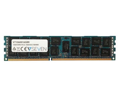 V7 16GB DDR3 PC3-10600 - 1333mhz SERVER ECC REG Server Memory Module - V71060016GBR