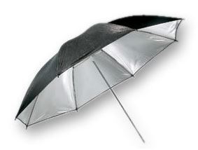 Bresser BR-BS110 Paraplu Zwart/Zilver 110cm