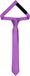 Ladeheid Smal Stropdas - Stropdassen voor kinderen - Lengte: 31 cm, Breedte: 4 cm - Paars - LA-EA-TKS