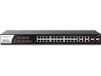 DrayTek VigorSwitch P1282 24 poorts Gigabit PoE + 4 SFP Combo poorten