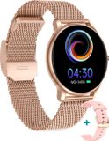 FITAGE Sporthorloge met GPS - Smartwatch Stappenteller Horloge - Activity Tracker - Smartwatches Heren, Dames & Kinderen - Roze
