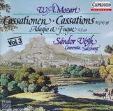 Cassationen Capriccio Cassationen KV 63 / Adagio & Fuge KV 546