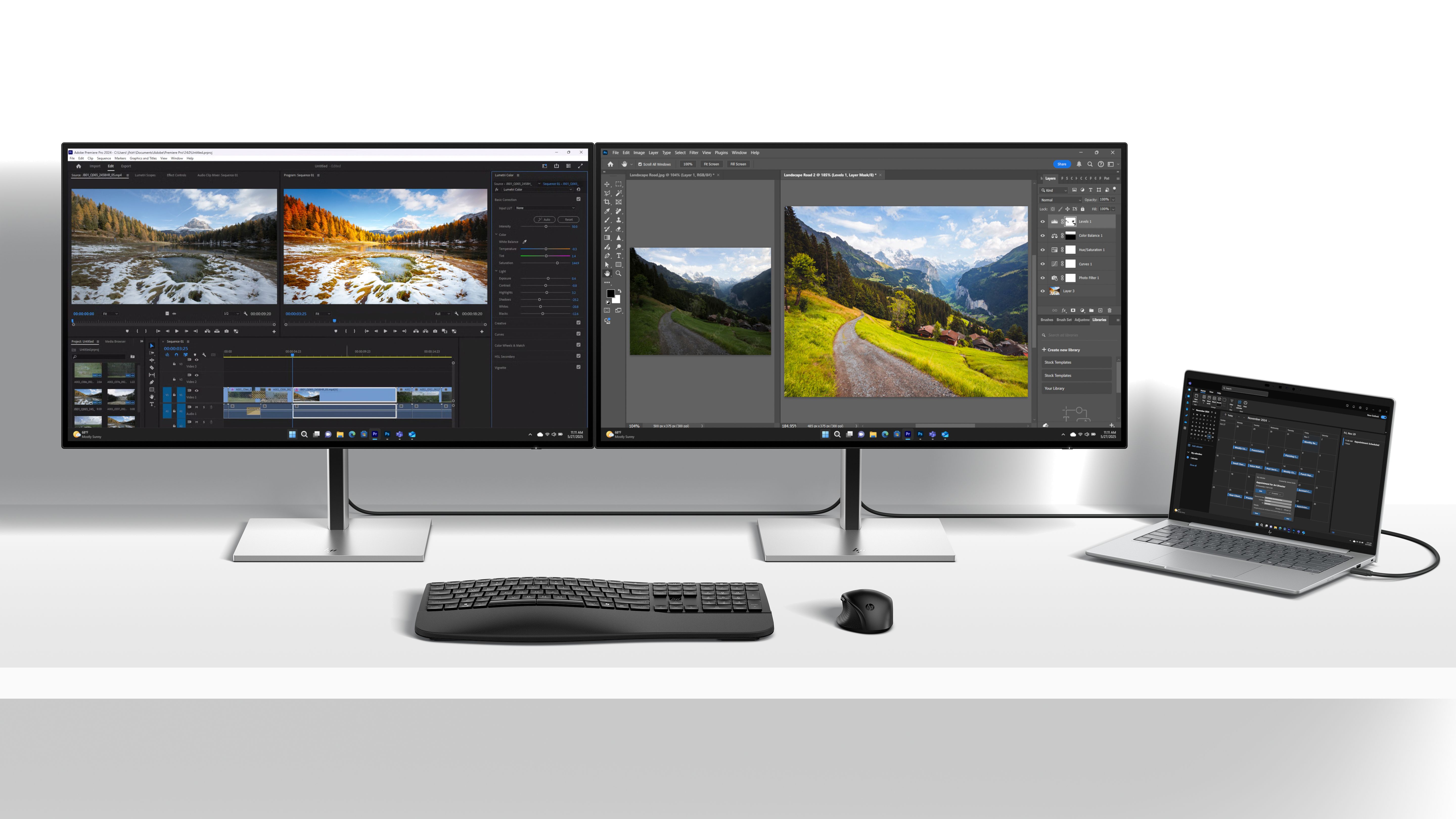 HP Series 7 Pro 31.5 inch 4K Thunderbolt 4 dockingmonitor - 732xk