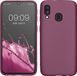 kwmobile telefoonhoesje geschikt voor Samsung Galaxy A40 - Hoesje voor smartphone - Back cover in metallic lila