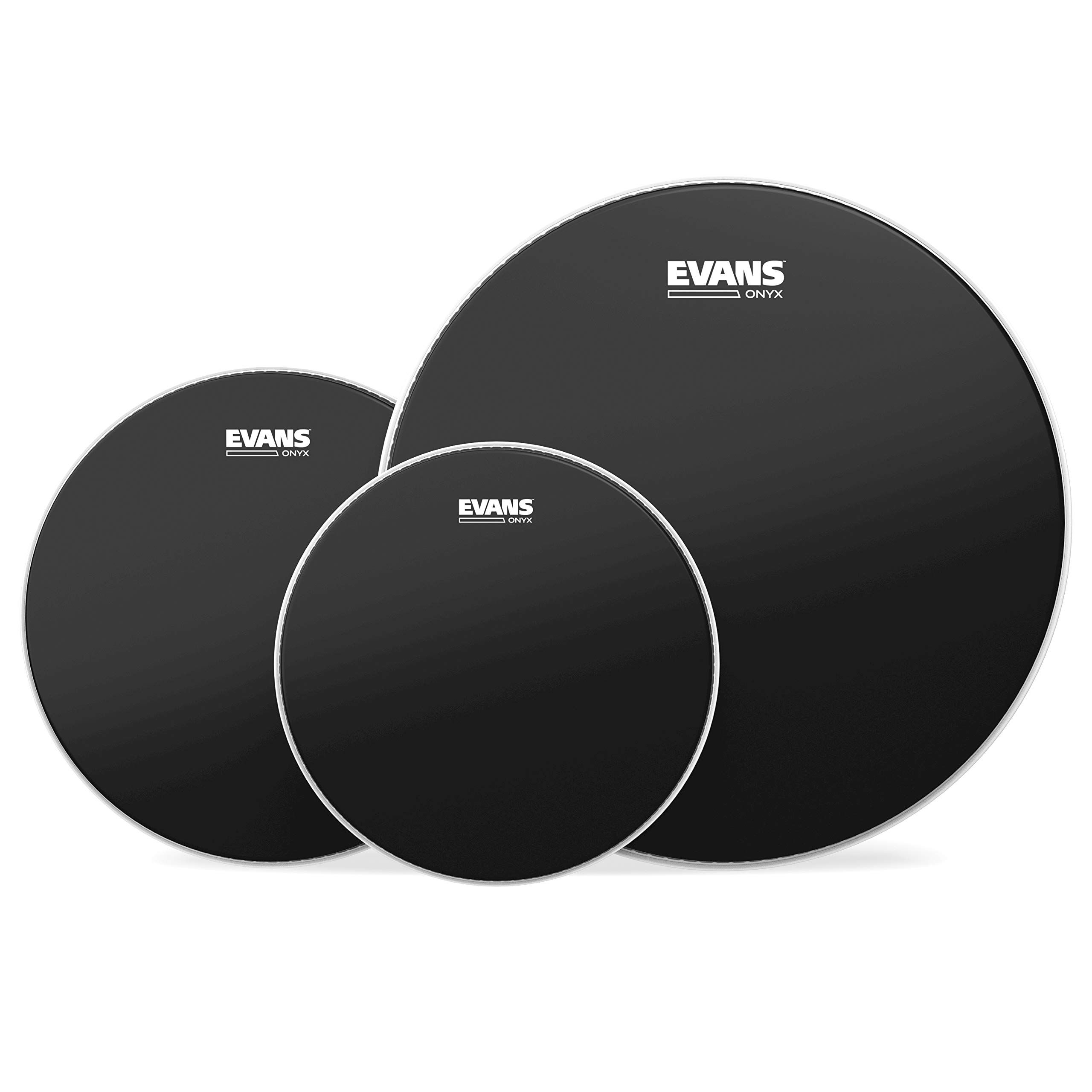 Evans ETP-ONX2-R Onyx Coated Rock Tom Pack