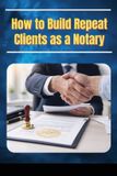 How Libri GmbH How to Build Repeat Clients as a Notary Paperback