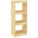 VidaXL Boekenkast / kamerscherm 40x30x135,5 cm massief grenenhout