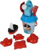 Androni Piraten Strandset in Tas 10-delig - Multi colour