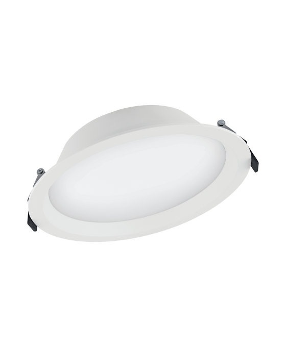 Ledvance LED Downlight Aluminum DN200 35W 830 IP44 | Warm Wit - Dali Dimbaar - Vervangt 2x42W