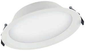 Ledvance LED Downlight Aluminum DN200 35W 830 IP44 | Warm Wit - Dali Dimbaar - Vervangt 2x42W