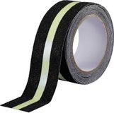 TOOLCRAFT TO-10187130 Anti-sliptape Sugo Zwart, Groen (l x b) 10 m x 55 mm 1 stuk(s)
