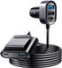Joyroom Autolader voor Auto - Autolader met USB C en USB 3.0 - Snellader - 72W - 1.5 Meter