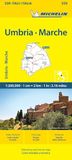 Italy: Umbria, Marche Map 359: Straßen- und Tourismuskarte 1:200.000