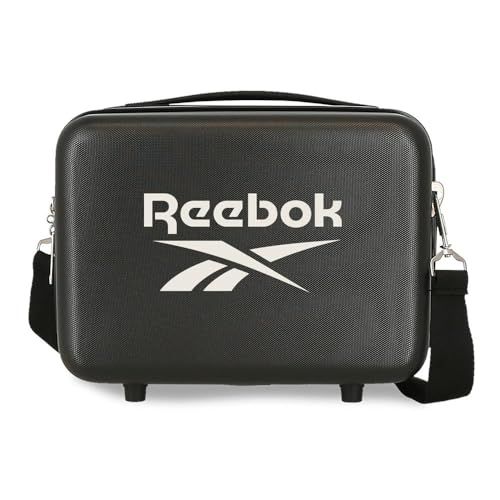 Reebok Roxbury Make-uptas, aanpasbaar, met schoudertas, zwart