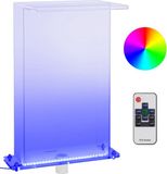 vidaXL Zwembadfontein met RGB LED's 51 cm Acryl