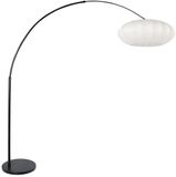 Steinhauer Zwarte Vloerlamp Luma-Nola 3807ZW