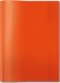 HERMA Exercise book cover PP A4 transparent/red