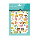 Maildor AE204C Dreamy stickers, 6 vellen, 14,8 x 21 cm, zeemeermin (159 stickers)