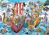 Cobble Hill Viking avontuur puzzle 1000 stukjes