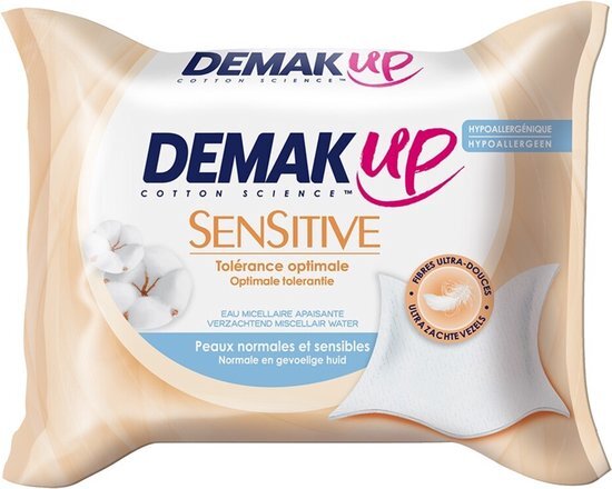 Demak'up Reinigingsdoekjes sensitive - 23 st