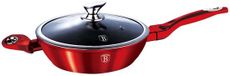 Berlinger Haus Wokpan Burgundy 3 Liter 32 Cm Aluminium Rood