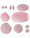 Reparatie Patches voor Donsjas, Tent, 11 Stuks, Waterdicht, Oudroze