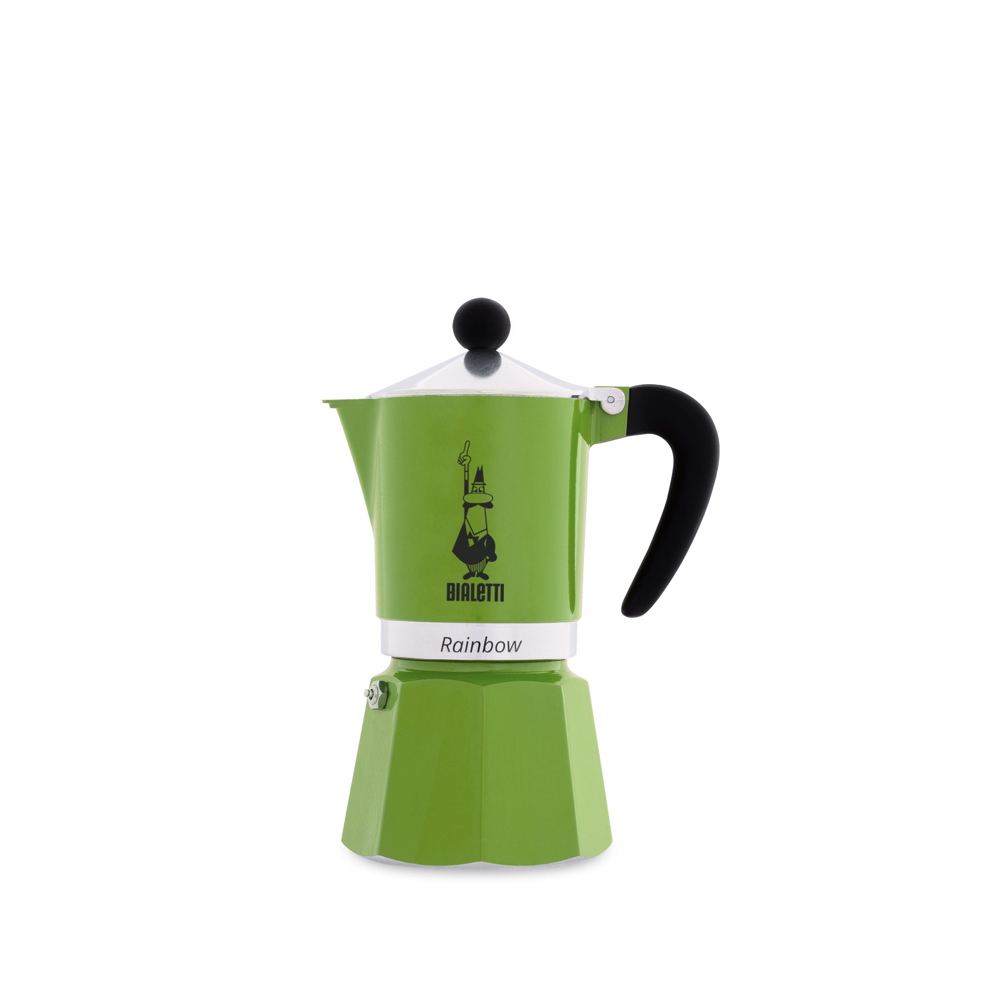 Bialetti Rainbow Moka Express - Groen - 3 kopjes