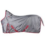 PFIFF 102832 regendeken 'Highneck' met fleecevoering, grijs-roze 125