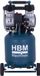 Merkloos HBM Verticale Low Noise Compressor 24 liter (250 l/min)