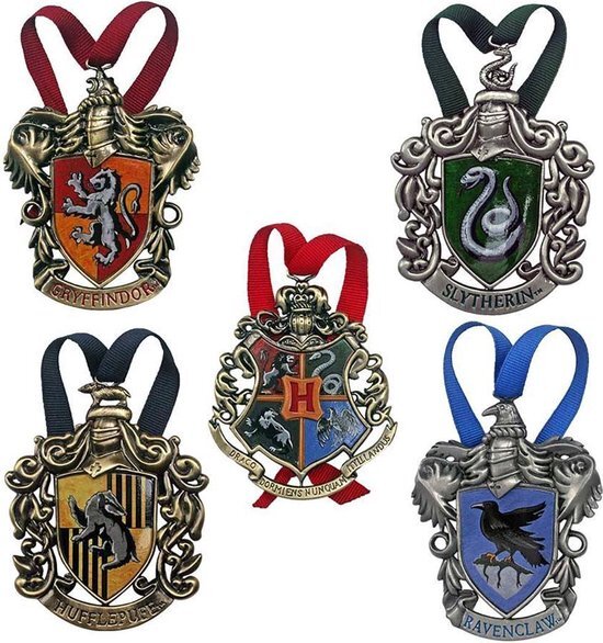 Noble Collection Harry Potter: Hogwarts Tree Ornaments