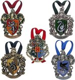 Noble Collection Harry Potter Hogwarts Kerstboom Ornamenten - 5 stuks - Plastic