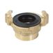 RIBILAND 07364-verbindingsstuk Express vrouwelijk, messing goud 20 x 27 mm