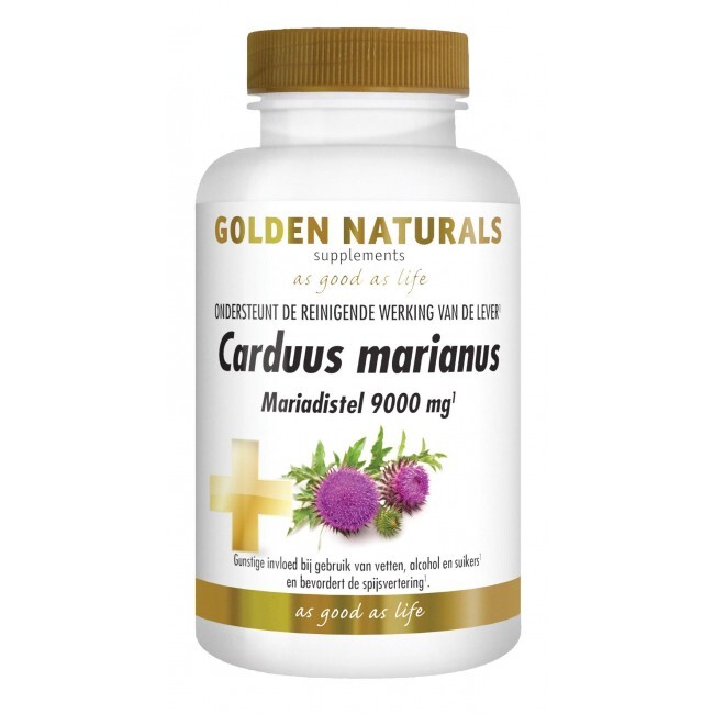 Golden Naturals Carduus Marian Tabletten 60 st