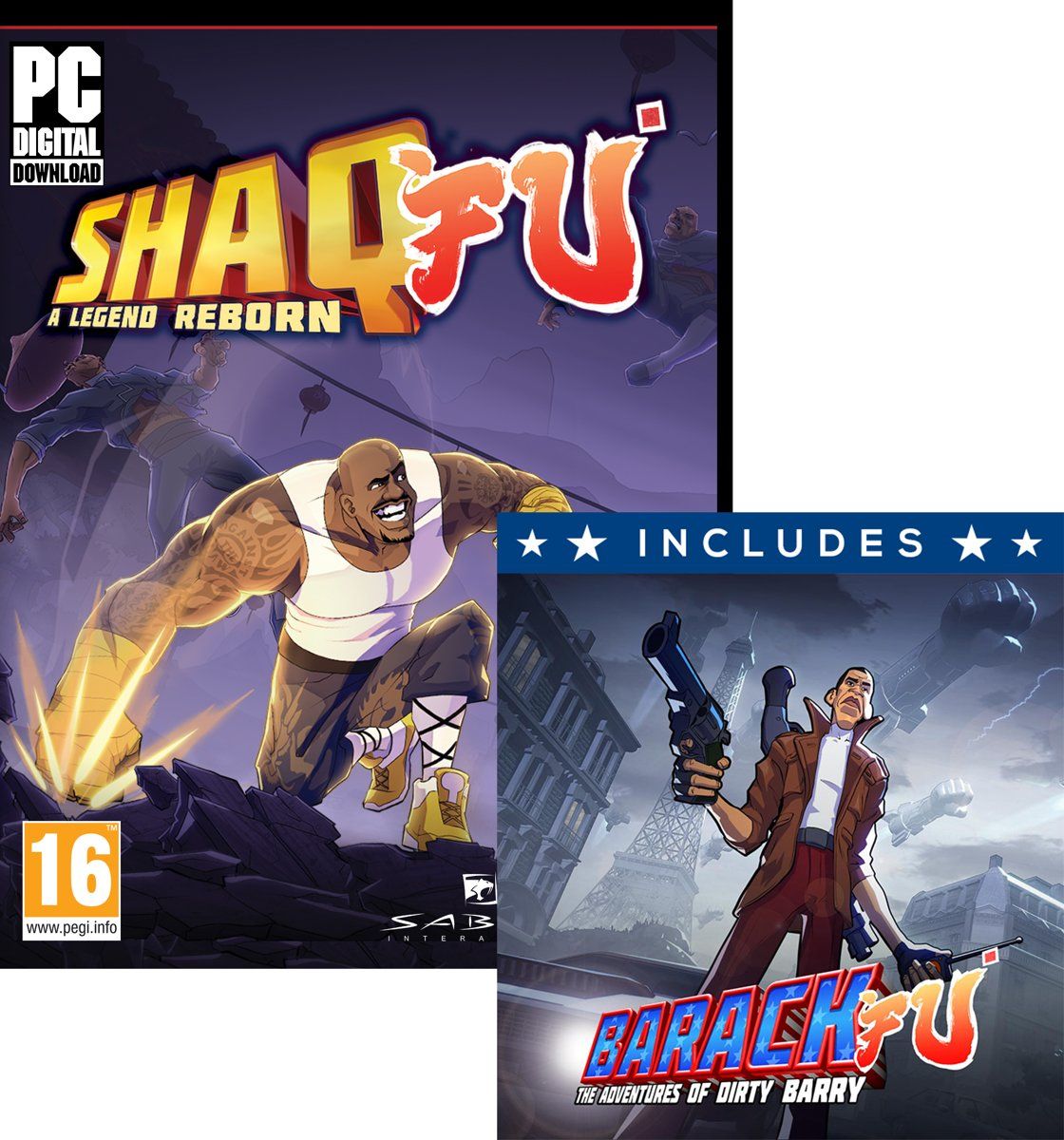 Mindscape Shaq Fu: A Legend Reborn + Barack Fu - Windows Download - 0765756129077