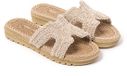 BRASILERAS Sandalen dames beige - 37