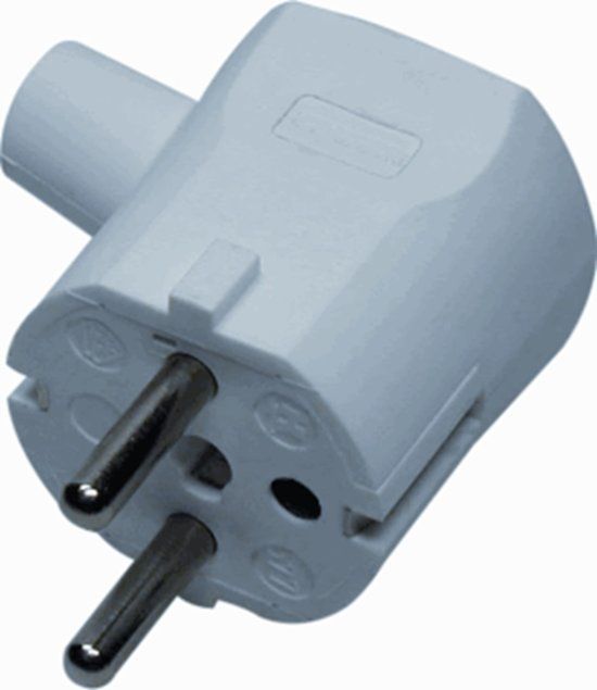 Kaiser Martin Steker 230V 2P+RA Hard PVC Wit ZIJINVOER - 4024881001228