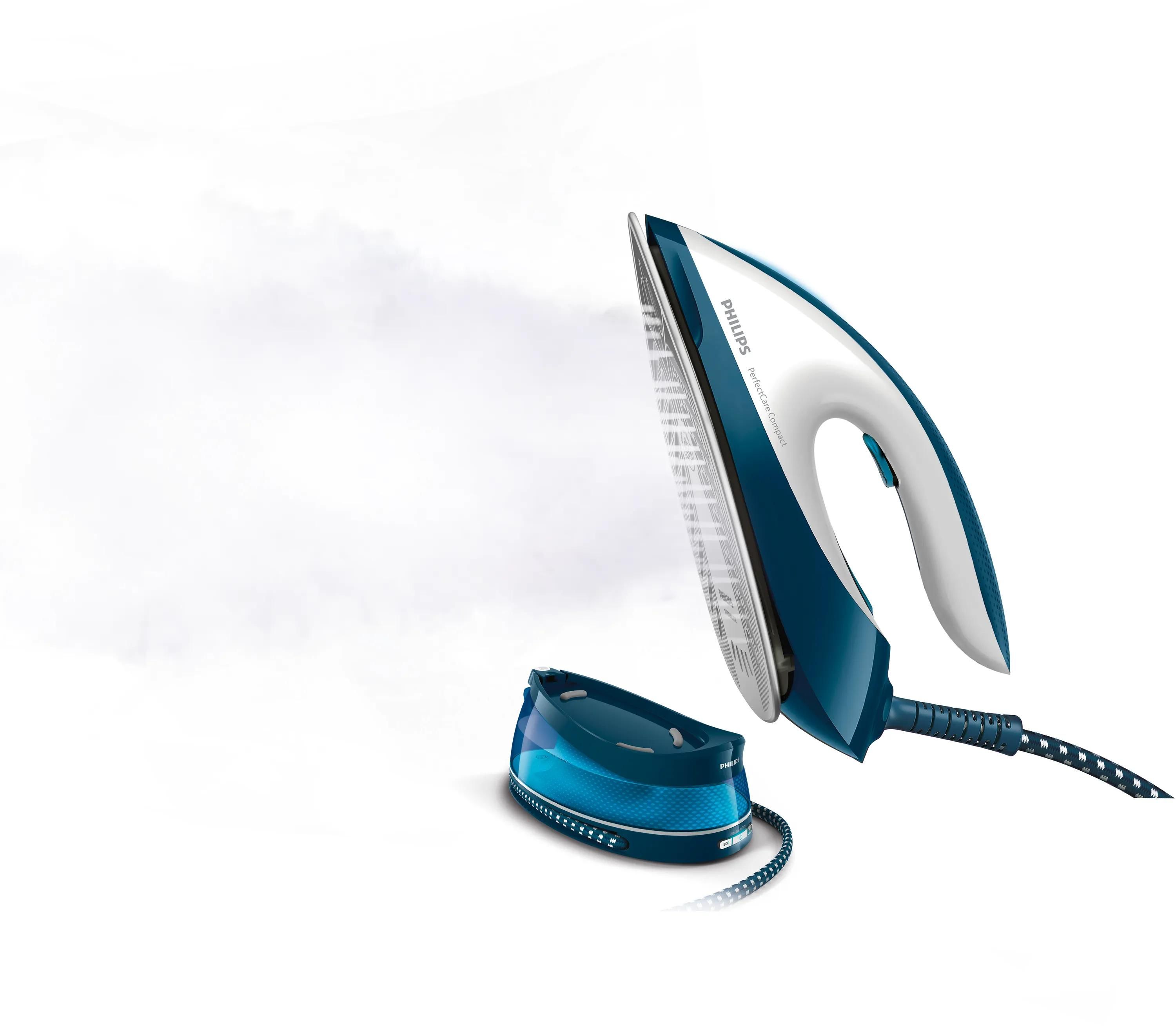 Philips PerfectCare Compact GC7840/20 - Stoomgenerator - 2400W - Blauw/Wit