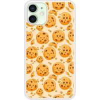 Apple Bedrukt siliconen hoesje compatibel met iPhone 12 Mini Cookies