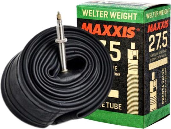 Maxxis Welter Weight Binnenband 27.5 inch Frans Ventiel (FV) 48 mm Zwart