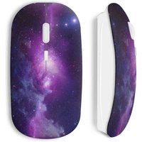 Maniacase Achtergrond Galaxy Draadloze Muis