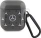 Mercedes Grand motif étoile - Housse de protection pour AirPods 1/2 - Noir