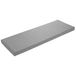 sleepling coussin de banc 110 x 50 cm, gris clair, dessous antidérapant, coussin de rebord de fenêtre, coussin d'assise pour rebord de fenêtre, housse lavable