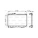 Valeo Radiateur 731716 | Compatibel met: TOYOTA SUPRA